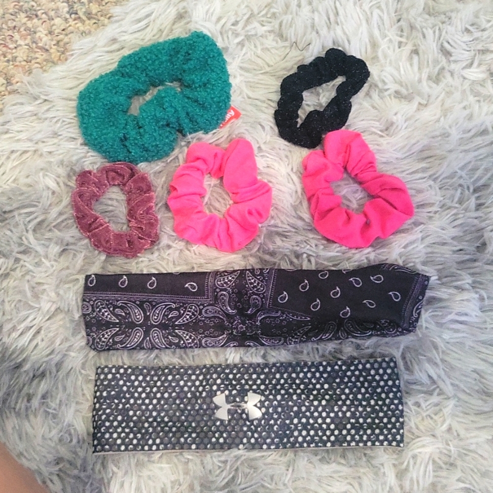 Headbands and scrunchies
